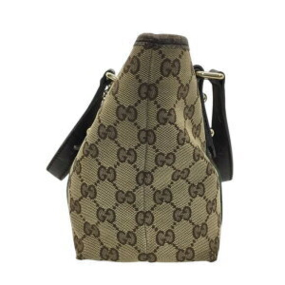 Gucci Sherry Line Tote Bag GG Canvas Brown - Picture 4 of 8